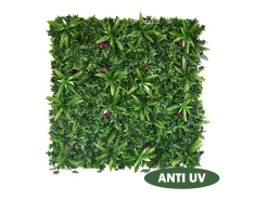 New Vente-unique Pared vegetal sintética , protección anti-UV, pack de 3m², IKAZ Verde