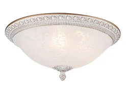 Maytoni Pascal Plafón Flush Bowl con Oro, 3 Luces, E27 Blanco Online