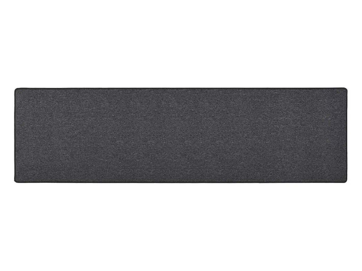 Garden Furniture Alfombra De Pasillo-Pelle Alfombra de pasillo 50x200 cm Gris antracita