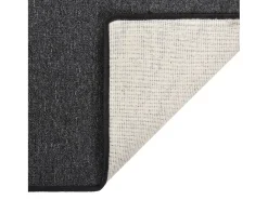Best Garden Furniture Pelle Alfombra de pasillo 50x100 cm Gris antracita