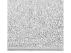 Garden Furniture Pelle Alfombra de pasillo claro 50x200 cm Gris Discount