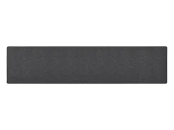 New Garden Furniture Pelle Alfombra de pasillo 80x400 cm Gris antracita