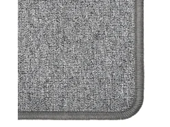 Outlet Garden Furniture Pelle Alfombra de pasillo oscuro 80x150 cm Gris