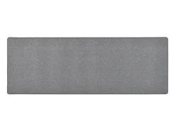 Best Garden Furniture Pelle Alfombra de pasillo oscuro 80x250 cm Gris