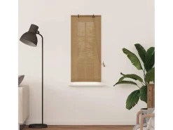 Ropa De Casa-Persianas y opacas marrón claro 60 x 160 cm Bambú Marru00f3n
