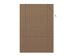 Persianas y opacas marrones 140 x 220 cm Bambú Marru00f3n Clearance