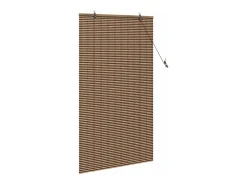 Clearance Persianas y opacas marrones 100 x 160 cm Bambú Marru00f3n