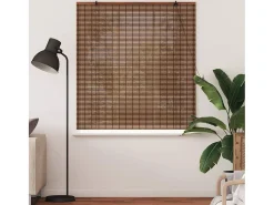 Persianas y opacas marrones 140 x 160 cm Bambú Marru00f3n Sale