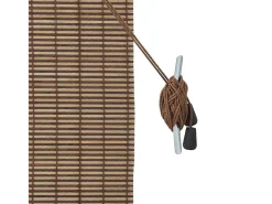 Persianas y opacas marrones 140 x 160 cm Bambú Marru00f3n Sale