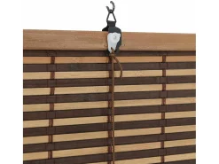 Persianas y opacas marrones 140 x 160 cm Bambú Marru00f3n Sale
