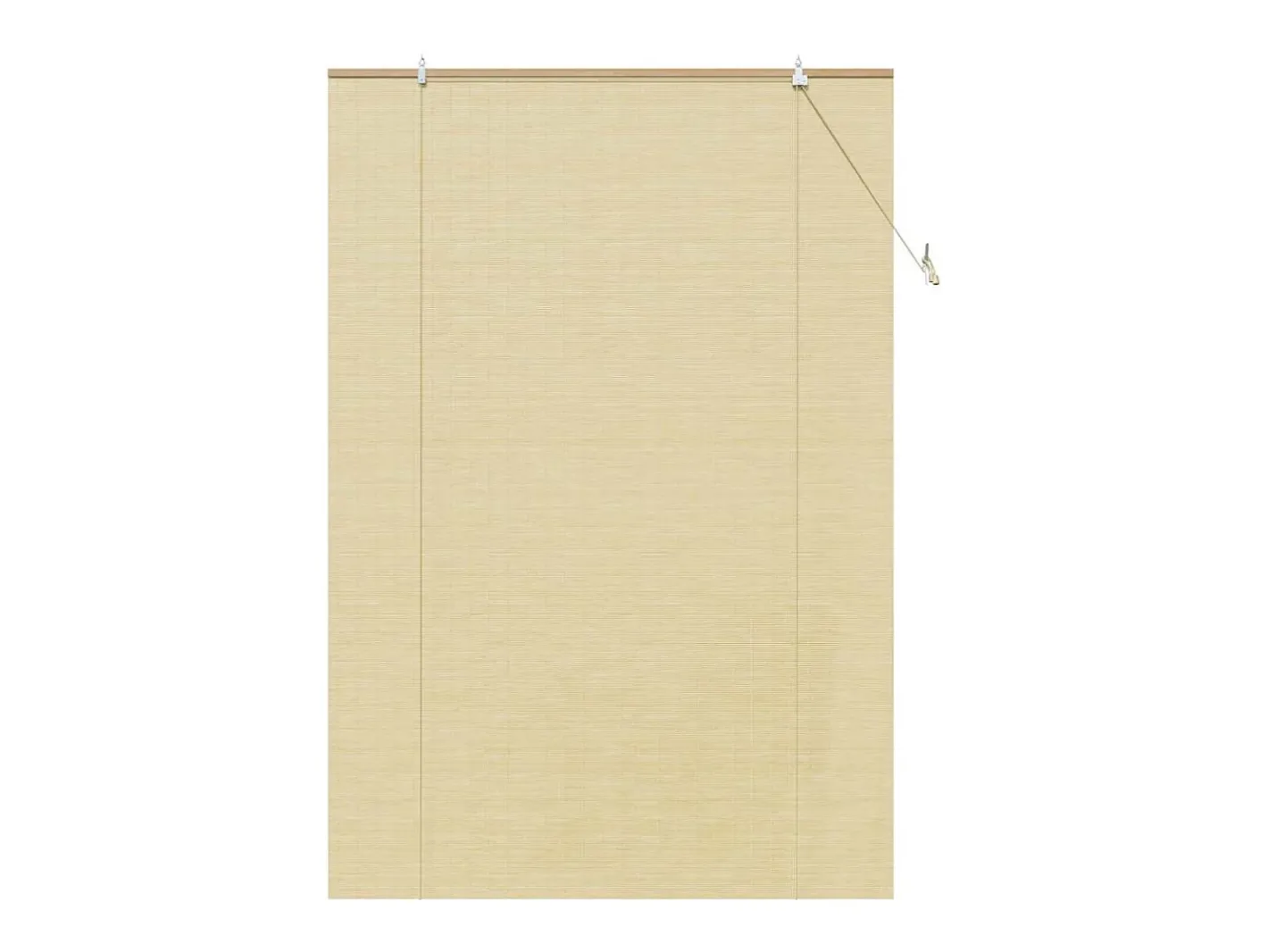 Best Persianas y opacas naturales 140 x 220 cm Bambú Marru00f3n