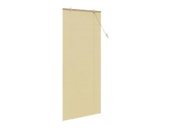 Outlet Persianas y opacas naturales 90 x 220 cm Bambú Marru00f3n