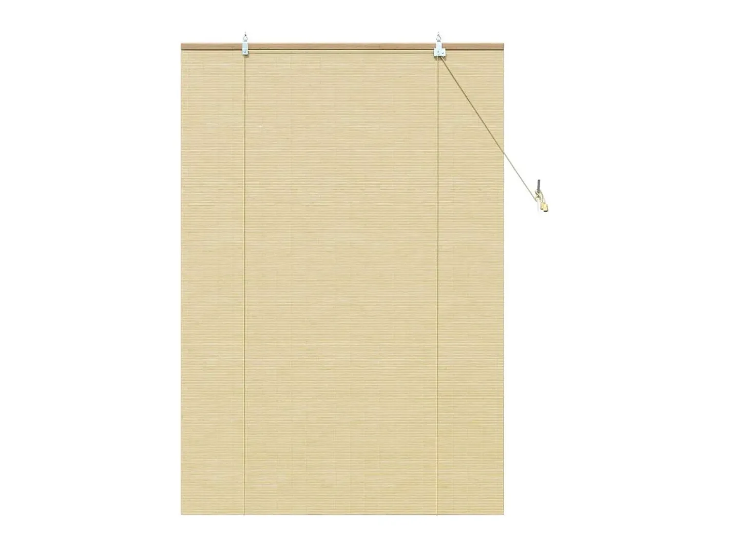 Best Persianas y opacas naturales 120 x 160 cm Bambú Marru00f3n