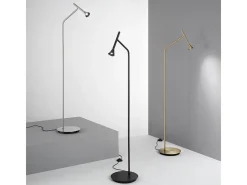 Ideal Lux Piantana Moderna Diesis Metallo Cromo Led 4,5W 3000K Luce Calda Blanco New