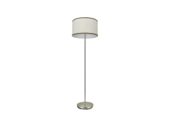 AKUNADECOR Pie Salon De Pantalla Bicolor Cuero/beis Modelo Soprano Dorado Discount