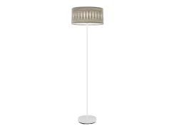 Discount AKUNADECOR Pie Salon Color Madera Gris Y Metal Modelo Piron Blanco