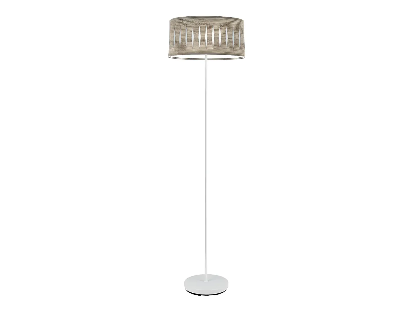 Discount AKUNADECOR Pie Salon Color Madera Gris Y Metal Modelo Piron Blanco