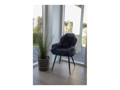 Piel de cordero 50x85 cm Gris Best