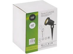 AKUNADECOR Iluminación Exterior-Pincho Para Jardin Modelo Clavos Ip65 Negro