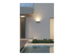 Sale Pla XL - Aplique de pared LED de 35 W con interruptor CCT 2700K/3200K/4000K en aluminio, aplique de pared con luz ascendente - Beneito & Faure Negro