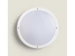 Ledkia Plafón Circular para Exterior Ø300 mm IP65 Curio Blanco Blanco Multicolor Online