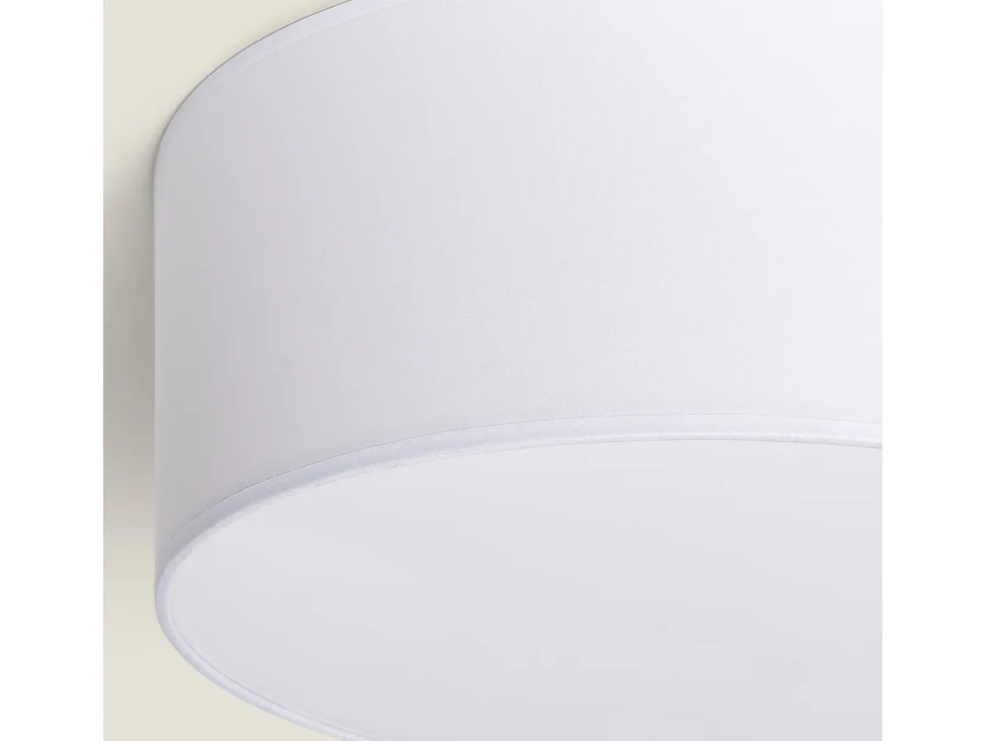 Online Ledkia Plafón Circular Tela Ø450 mm Korsade Blanco Multicolor
