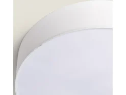 Ledkia Plafón-Plafón Circular Tela Ø500 mm Ranj Blanco Multicolor
