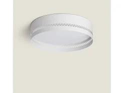 Clearance Ledkia Plafón de Techo LED 30W Metal Walital S Mate Blanco