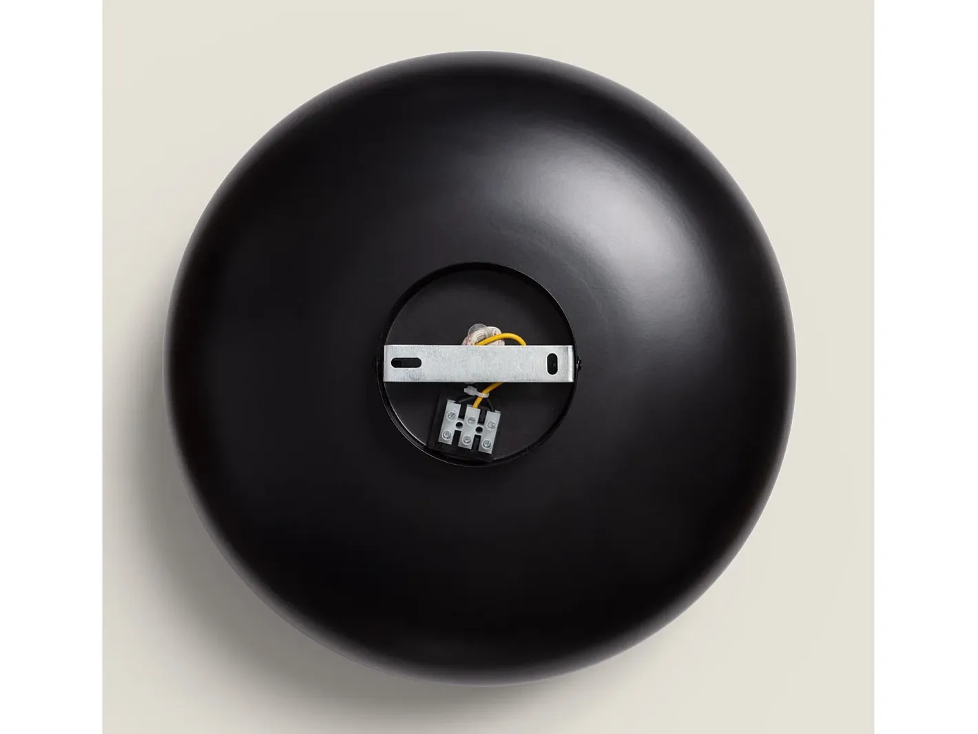 Online Ledkia Plafón de Techo Metal Lumpur Negro