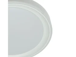 Plafón-Plafón Kigali mini Bel Air 48W luz LED 4800 lm con mando regulador Ø40 cm Blanco