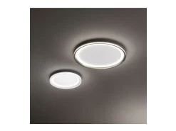 Online Plafón LED EDGE titanio 66W Perenz en aluminio Gris