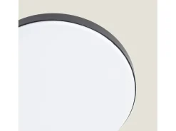 Ledkia Plafón LED Exterior 24W Circular Ø220 mm Regulable Negro Multicolor Hot