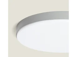 New Ledkia Plafón LED Exterior 24W Circular Ø220 mm Regulable Gris Multicolor