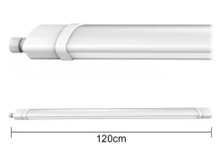 Discount Plafón LED impermeable 120cm 60W 6000lm IP65 4000K Blanco