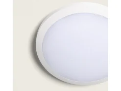 Ledkia Plafón LED para Exterior 19-28W CCT Seleccionable Regulable Ø300 mm SwitchDimm Seleccionable (Cálido-Neutro) Multicolor