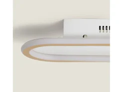 Ledkia Plafón LED 20W Aluminio Gold Renoir Dorado Hot