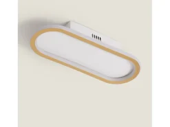 Ledkia Plafón LED 20W Aluminio Gold Renoir Dorado Hot