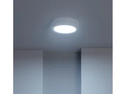 Ledkia Plafón-Plafón LED 12W Circular Ø170 mm 6000K Blanco Frío Multicolor