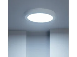 Ledkia Plafón-Plafón LED 24W Circular Ø295 mm 6000K Blanco Frío Multicolor