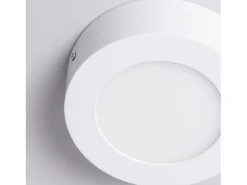 Online Ledkia Plafón LED 6W Circular Ø120 mm 4000K Blanco Neutro Multicolor