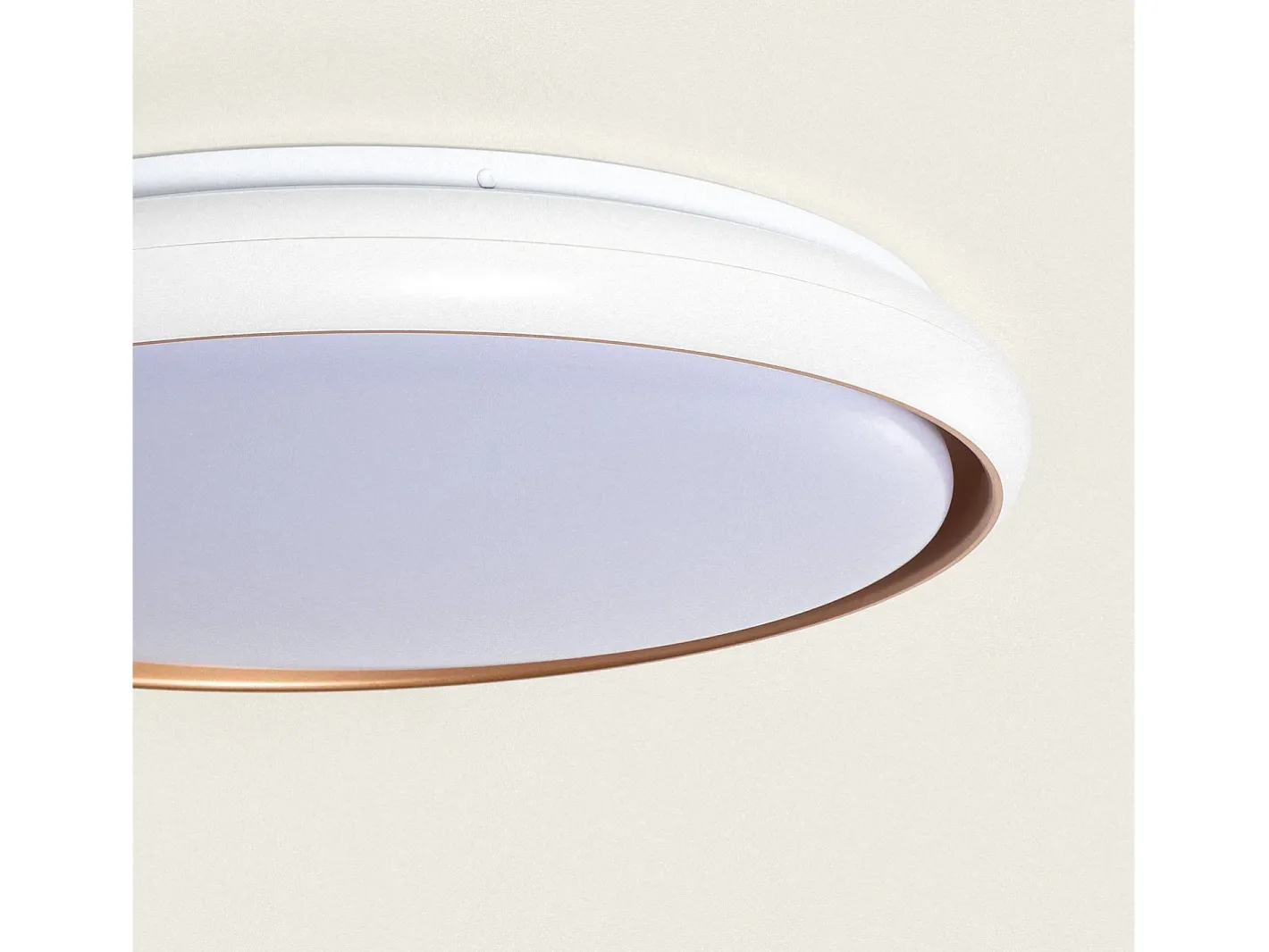 Online Ledkia Plafón LED 36W Circular Ø510 mm CCT Seleccionable Rayan Blanco
