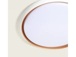 Online Ledkia Plafón LED 36W Circular Ø510 mm CCT Seleccionable Rayan Blanco
