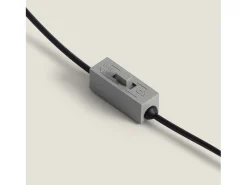 Ledkia Plafón LED 18W Circular Aluminio Ø210 mm Slim CCT Seleccionable Galán SwitchDimm Negro Multicolor New