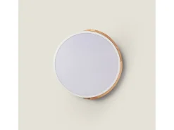 Ledkia Plafón-Plafón LED 18W Circular Madera Ø320 mm CCT Seleccionable Semi-Dari Blanco Multicolor