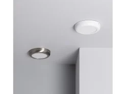 Clearance Ledkia Plafón LED 12W Circular Metal Ø180 mm Design White 4000K Blanco Neutro Multicolor