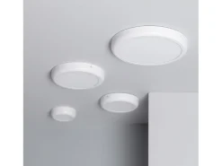 Clearance Ledkia Plafón LED 12W Circular Metal Ø180 mm Design White 4000K Blanco Neutro Multicolor