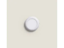 Outlet Ledkia Plafón LED 6W Circular Metal Ø125 mm Design White 6000K Blanco Frío Multicolor