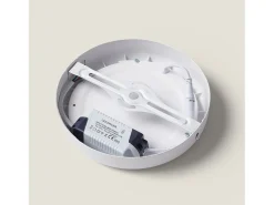 Ledkia Plafón-Plafón LED 12W Circular Metal Ø180 mm Design White 6000K Blanco Frío Multicolor