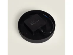 Ledkia Plafón LED 25W Circular para Exterior Ø175 mm IP65 Black 6500K Frío Blanco