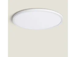 Ledkia Plafón-Plafón LED 24W Circular Regulable Ø420 mm Doble Cara SwitchDimm 4000K Blanco Neutro Multicolor